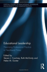 Wilkins, A. 2017. Creating expert publics: A governmentality approach to school governance under neo-liberalism. In S. Courtney, R. McGinity and H. Gunter (eds) Educational leadership: professional practice in neoliberal times. Routledge: London and New York, pp. 97-110